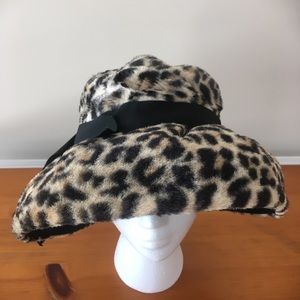 Vintage Cheetah Print Hat